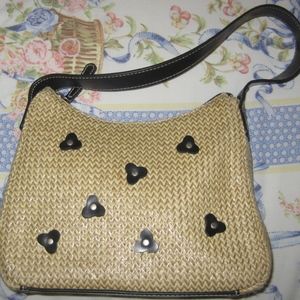 Kennth Cole REACTION Wicker/Woven Handbag